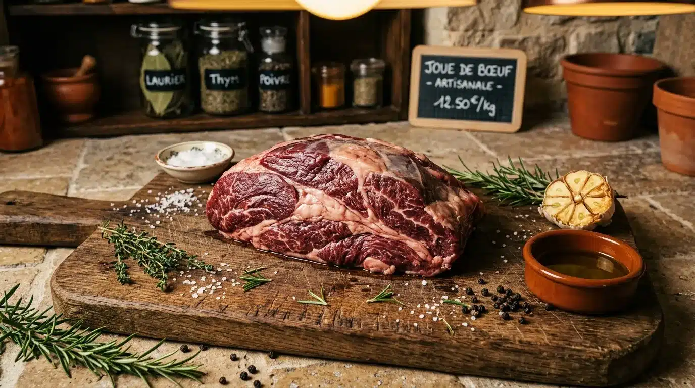 Joue de bœuf : prix au kilo