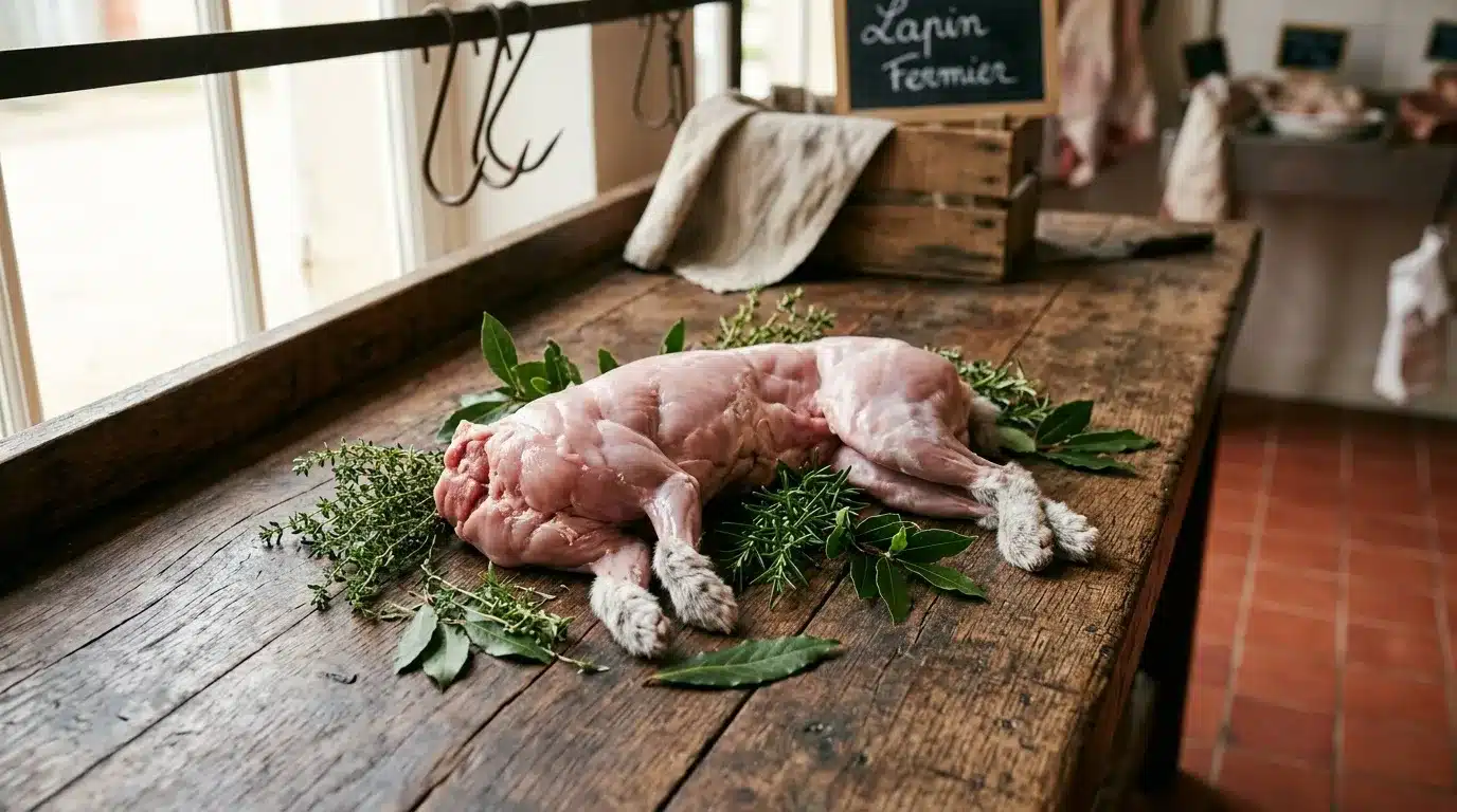 Lapin entier : prix au kg